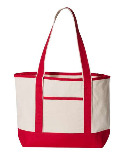 Deluxe Monogrammed Boat Tote