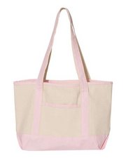 Deluxe Monogrammed Boat Tote