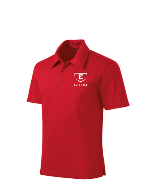 EHS Softball Gameday Uniform Performance Polo (ladies and men's fit available)