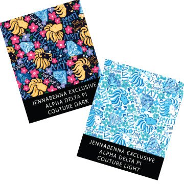 Alpha Delta Pi Fabric Quilt Squares From JennaBena - JennaBenna