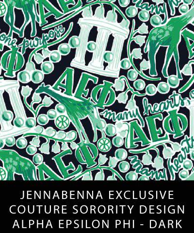 Alpha Epsilon Phi Fabric JennaBenna Exclusive Quilt Squares - JennaBenna
