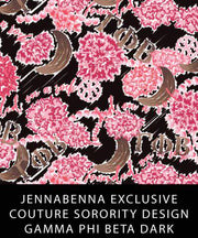 Gamma Phi Beta Fabric JennaBenna Exclusive Quilt Squares - JennaBenna
