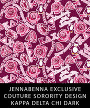 Kappa Delta Chi Fabric JennaBenna Exclusive Quilt Squares - JennaBenna
