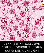 Kappa Delta Chi Fabric JennaBenna Exclusive Quilt Squares - JennaBenna