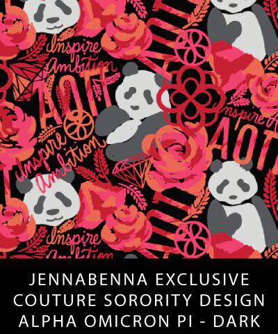 Alpha Omicron Pi Fabric JennaBenna Exclusive Quilt Squares - JennaBenna