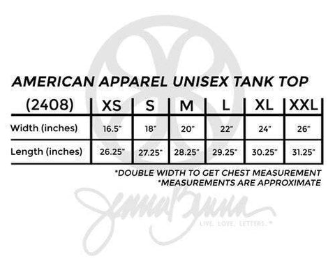 American Apparel Unisex Tank Top - JennaBenna