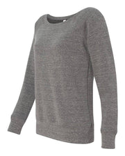 Bella Ladies Fit Sponge Fleece Wide-Neck Sweatshirt - JennaBenna