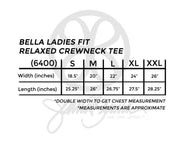Bella Ladies Relaxed Fit Crewneck Tee - JennaBenna