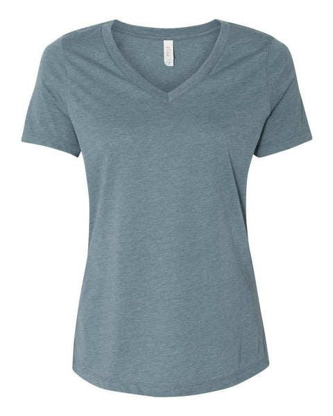 Bella Ladies Relaxed Fit V-Neck Tee - JennaBenna