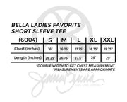 Bella Ladies Super Slim Fitted Favorite Tee - JennaBenna