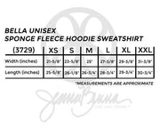 Bella Unisex Sponge Fleece Hoodie Sweatshirt - JennaBenna