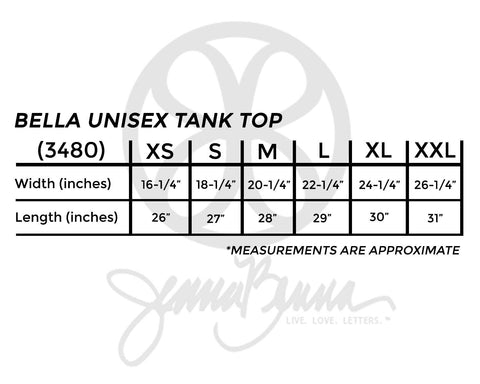 Blue Triblend Unisex Tank With Classic Nautical On Metallic Silver Twill - JennaBenna