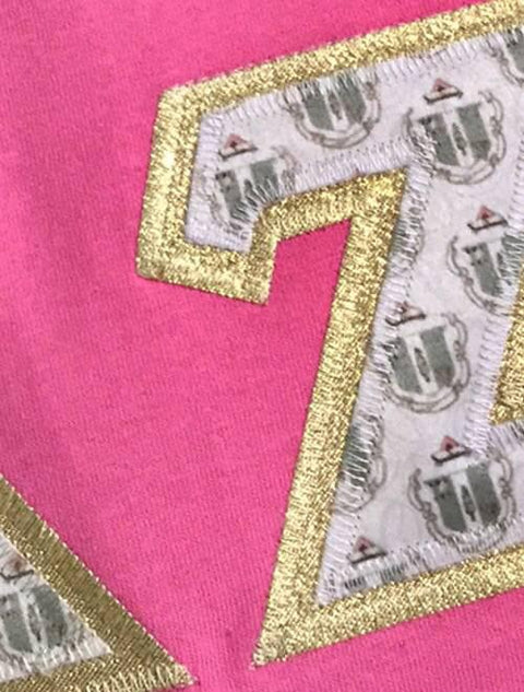 Delta Zeta Exclusive Crest Fabric Perfect Combo Tee - JennaBenna