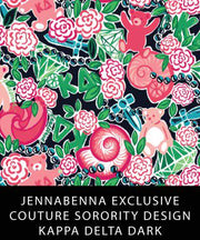 Mærkelig tolv blur Kappa Delta Fabric JennaBenna Exclusive Quilt Squares