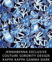 Kappa Kappa Gamma Fabric JennaBenna Exclusive Quilt Squares - JennaBenna