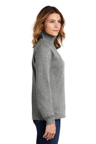 Ladies Fitted Quarter Zip Sweatshirt - JennaBenna