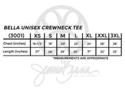 Phi Sigma Sigma Exclusive Crest Fabric Perfect Combo Tee - JennaBenna