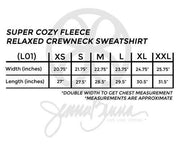 Super Cozy Fleece Relaxed Crewneck Sweatshirt - JennaBenna
