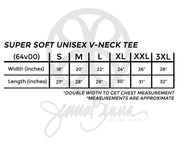 Super Soft Unisex V-Neck Tee - JennaBenna
