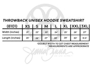 Throwback Unisex Hoodie Sweatshirt - JennaBenna