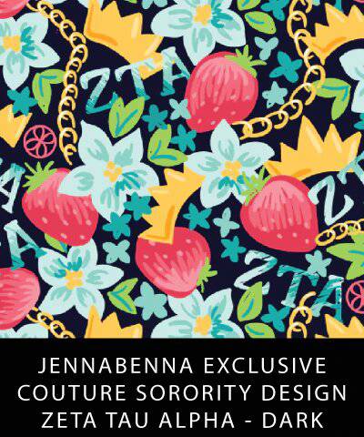 Zeta Tau Alpha Fabric JennaBenna Exclusive Quilt Squares - JennaBenna